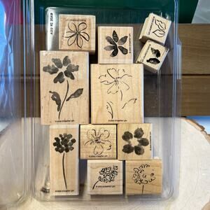 Rubber Stamps: Stampin’ Up Box of Flowers